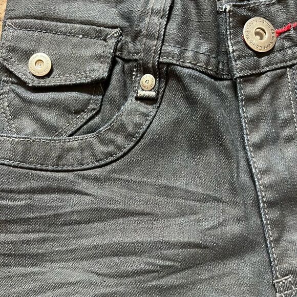 😊3/$30 Boys Sz 8 Calvin Klein Denim shorts NWT🏷 - Picture 3 of 8